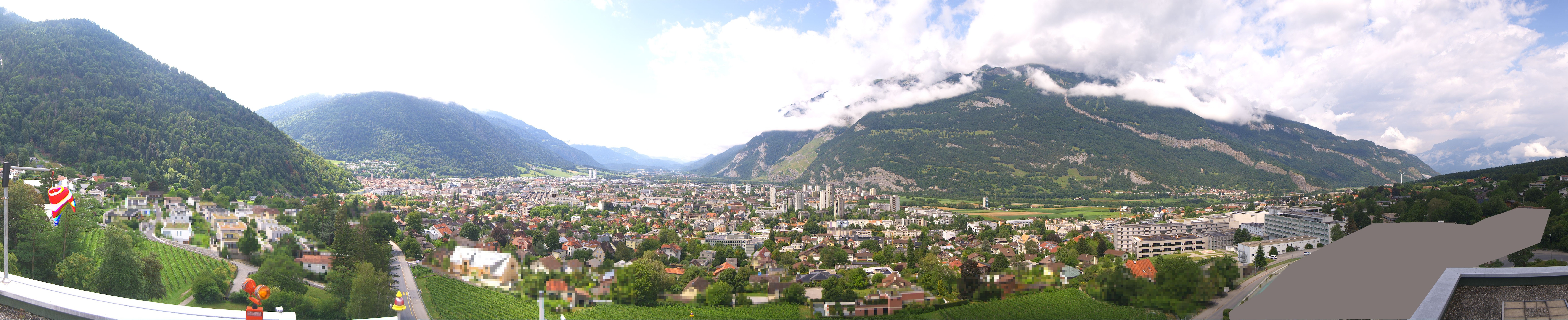Archiv Foto Webcam Panoramablick Chur