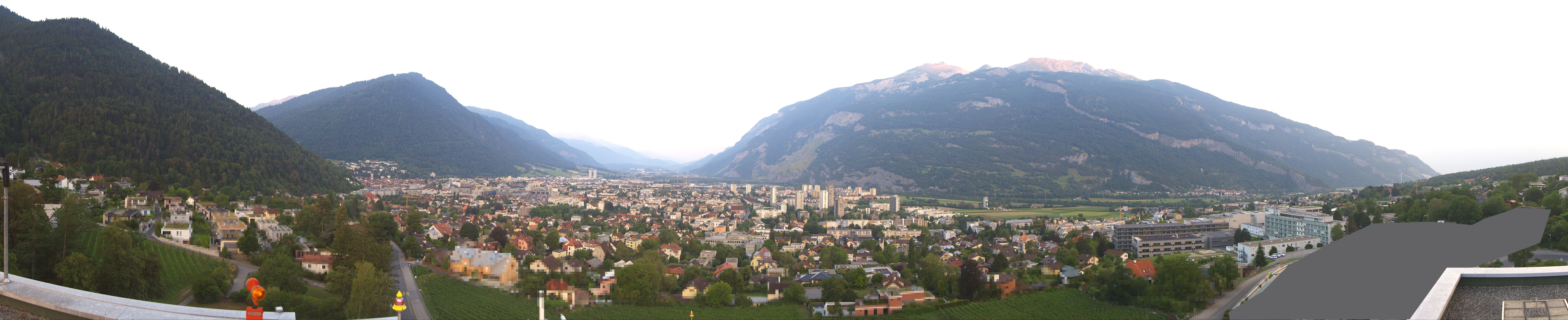 Archiv Foto Webcam Panoramablick Chur