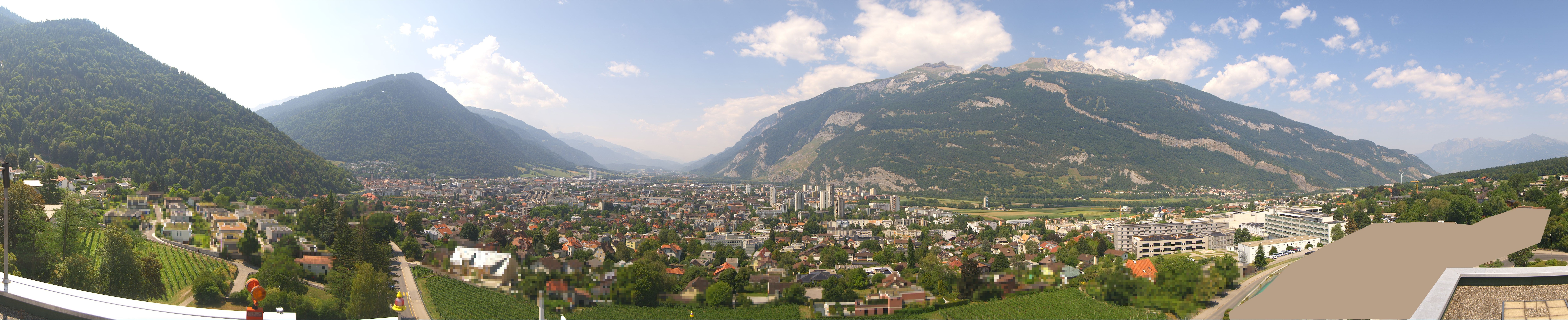 Archiv Foto Webcam Panoramablick Chur