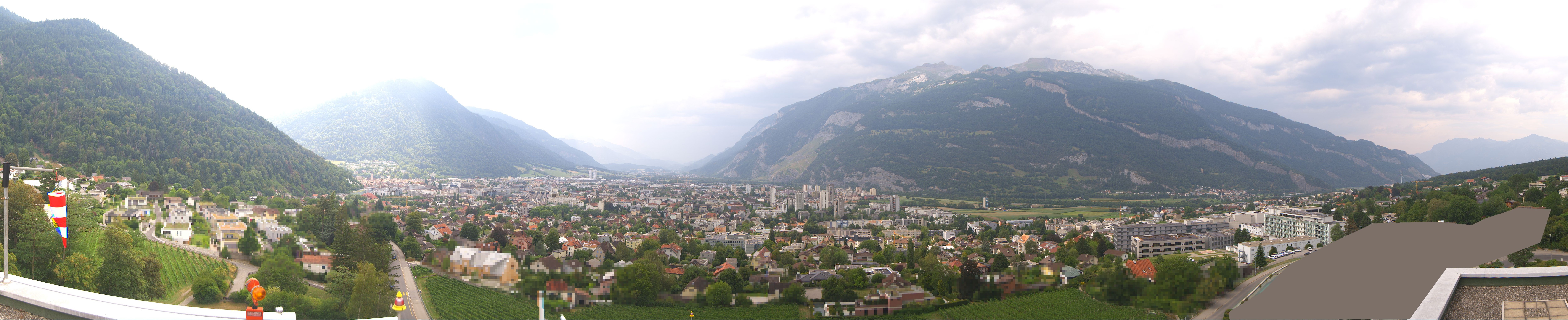Archiv Foto Webcam Panoramablick Chur