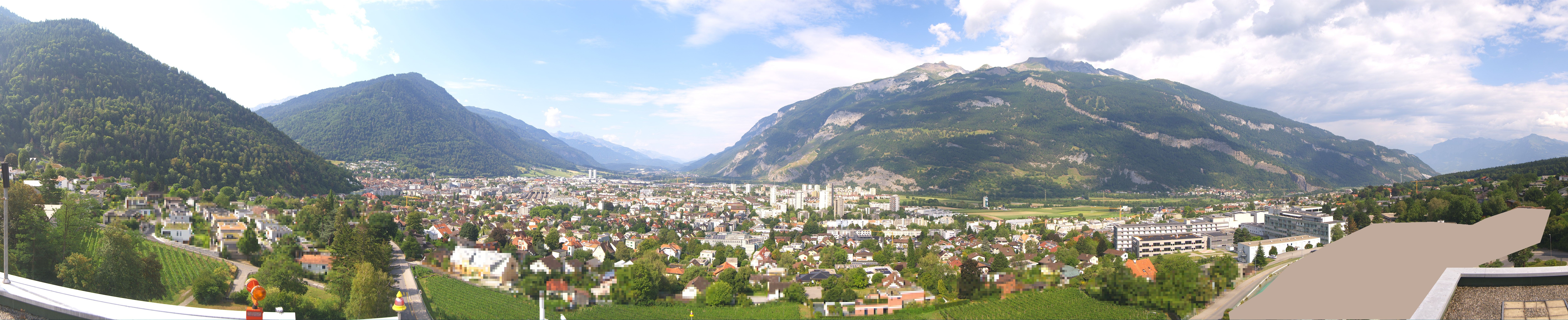 Archiv Foto Webcam Panoramablick Chur