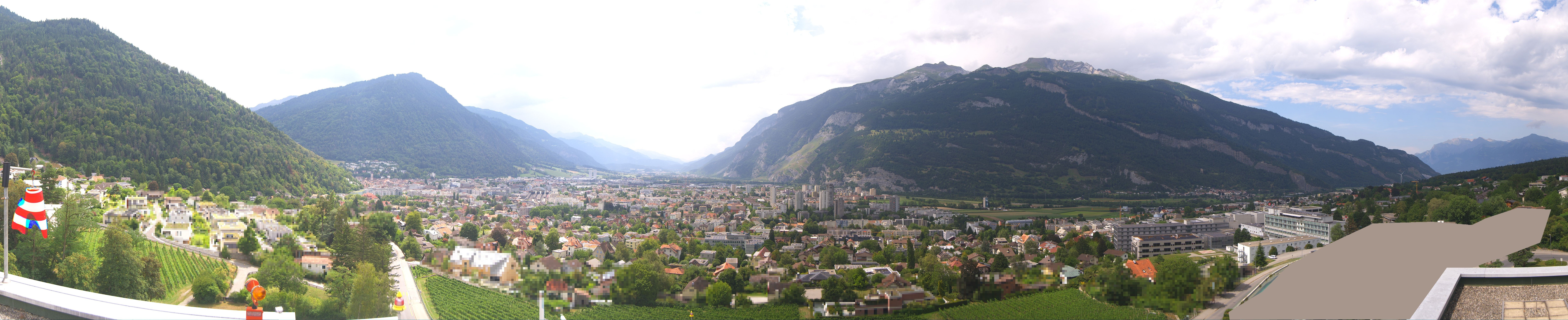 Archiv Foto Webcam Panoramablick Chur