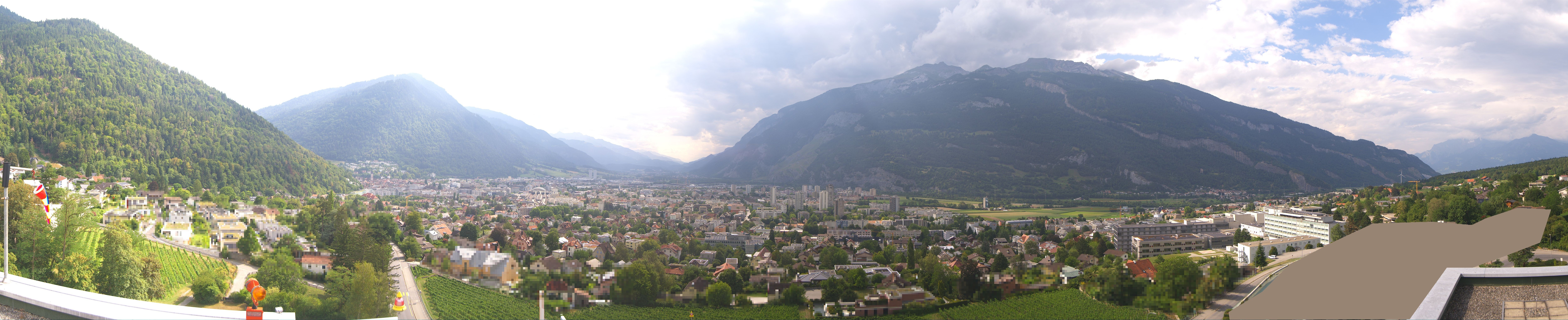 Archiv Foto Webcam Panoramablick Chur