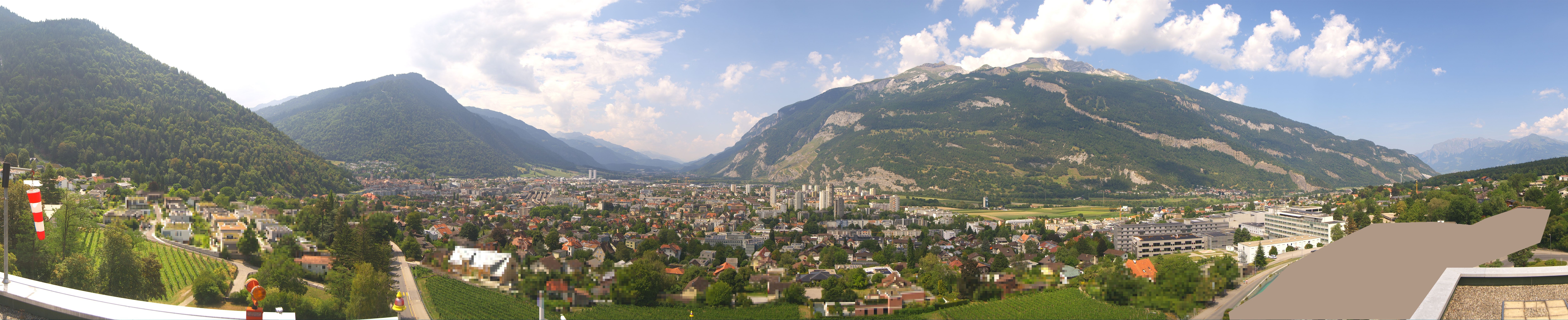 Archiv Foto Webcam Panoramablick Chur