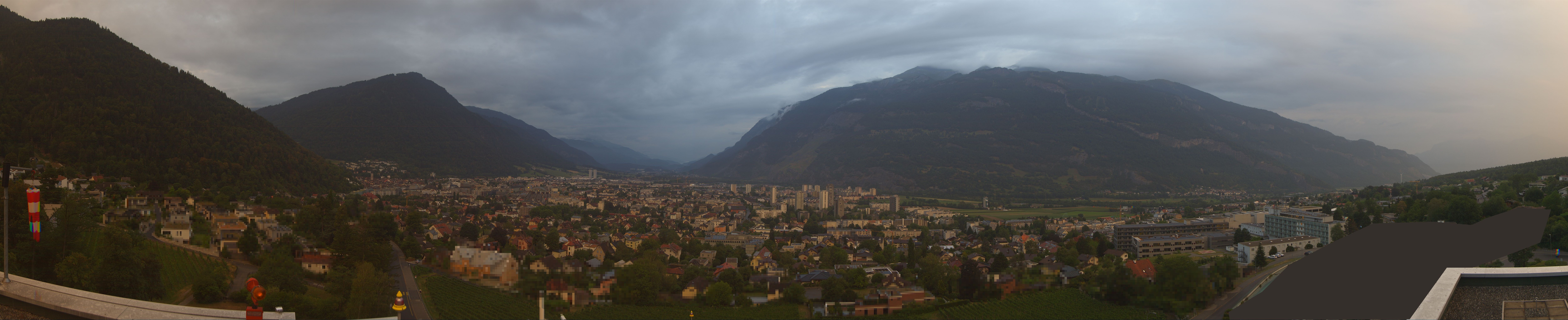 Archiv Foto Webcam Panoramablick Chur