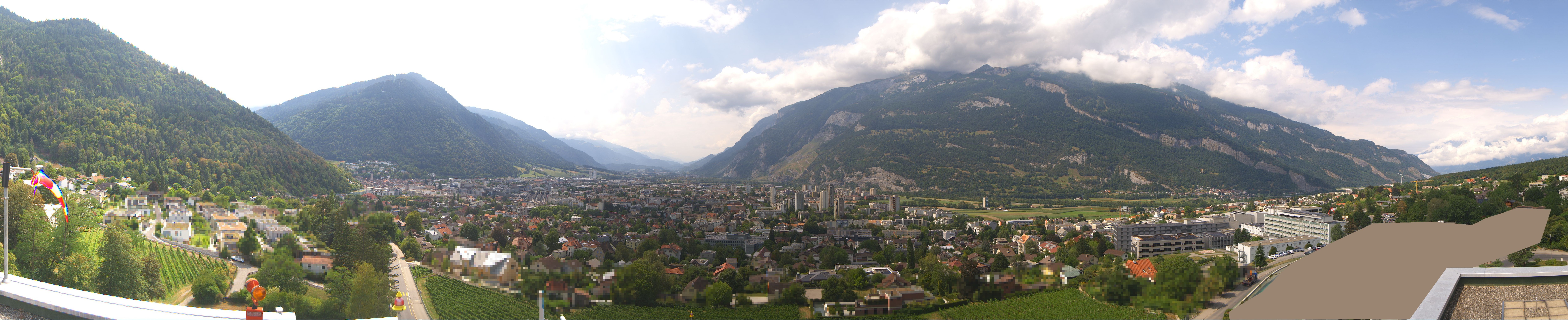 Archiv Foto Webcam Panoramablick Chur