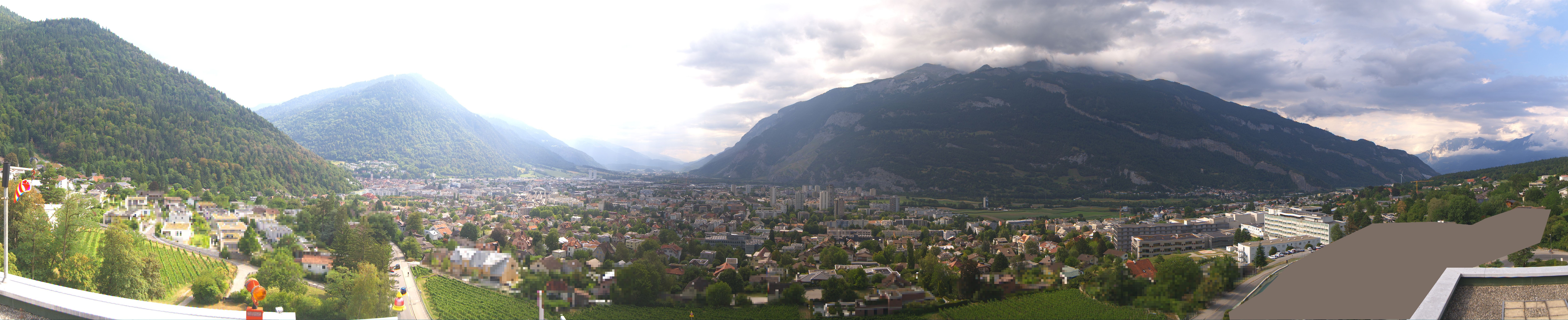 Archiv Foto Webcam Panoramablick Chur