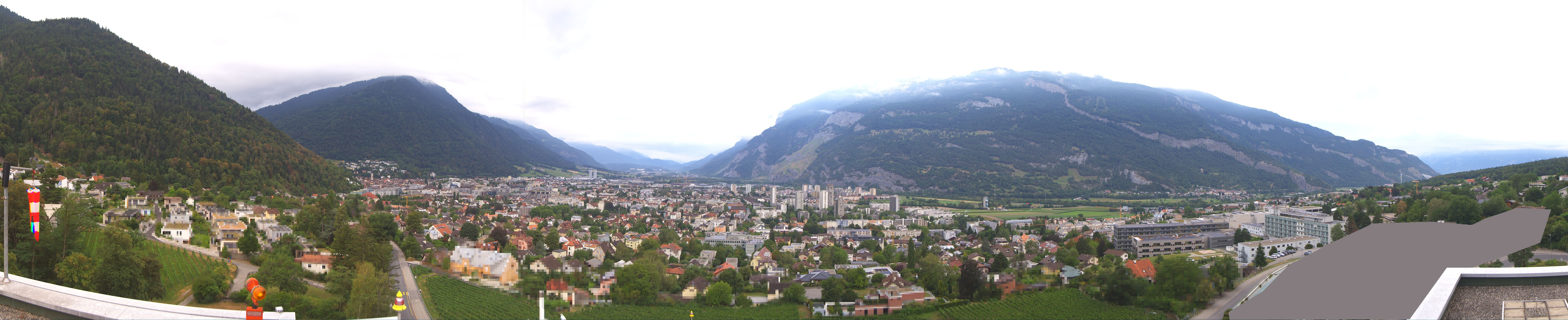 Archiv Foto Webcam Panoramablick Chur