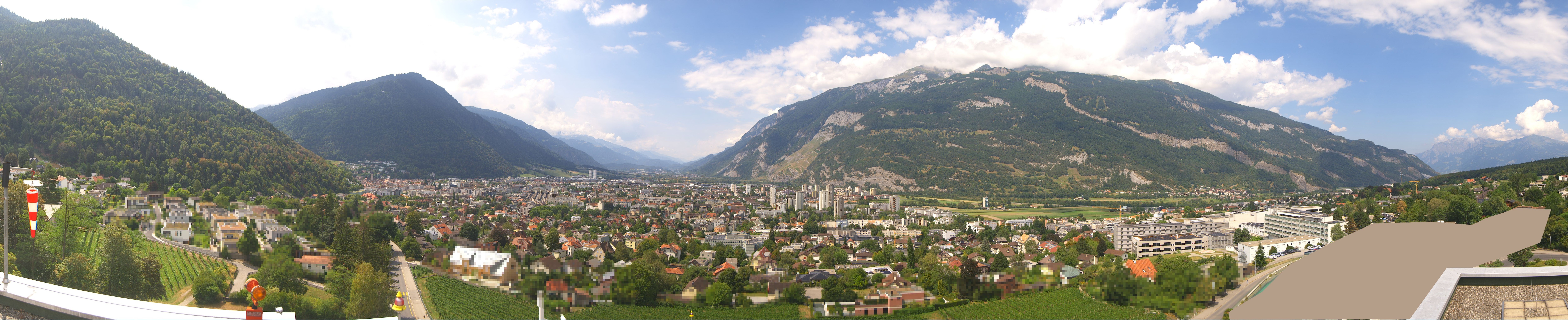 Archiv Foto Webcam Panoramablick Chur