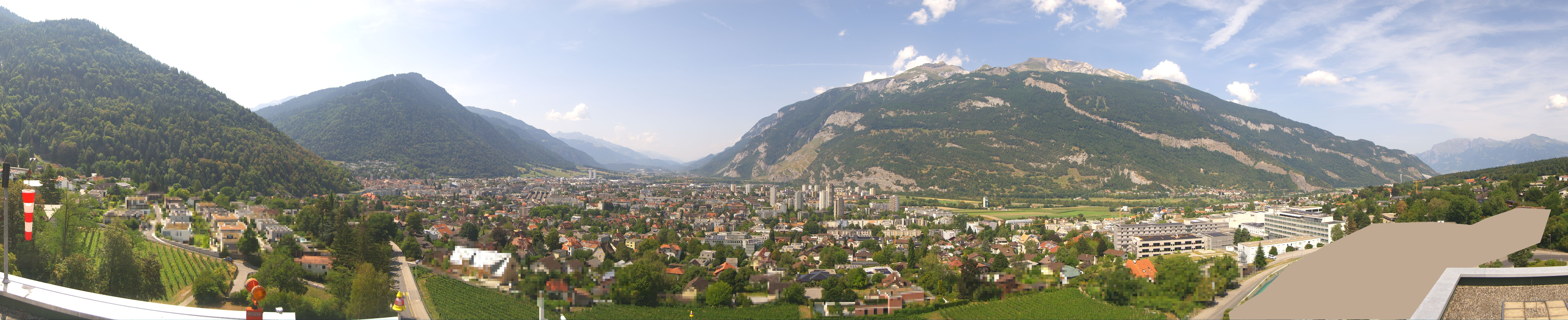 Archiv Foto Webcam Panoramablick Chur