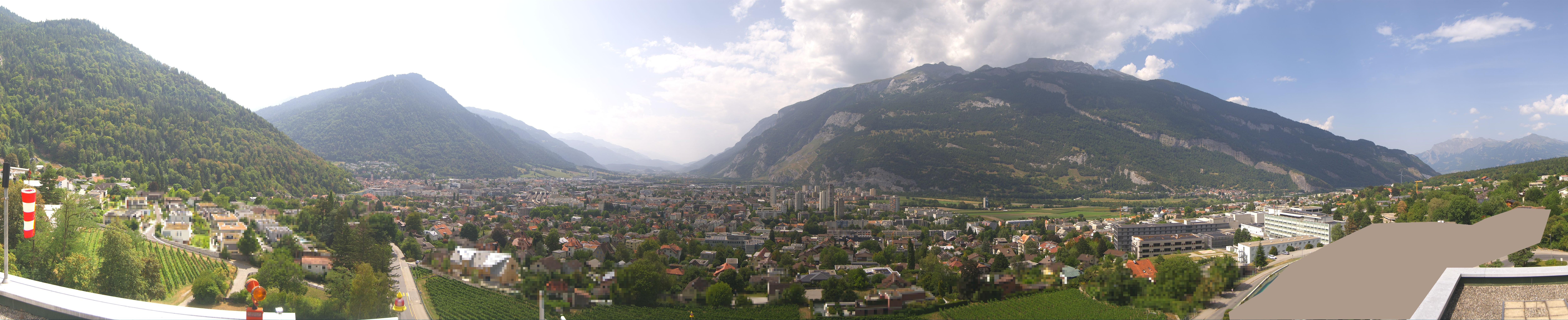 Archiv Foto Webcam Panoramablick Chur