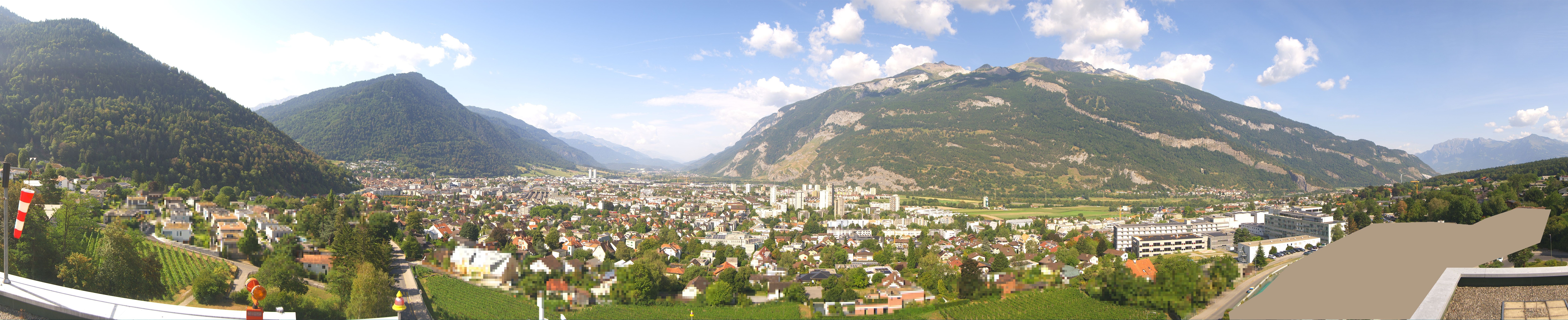 Archiv Foto Webcam Panoramablick Chur