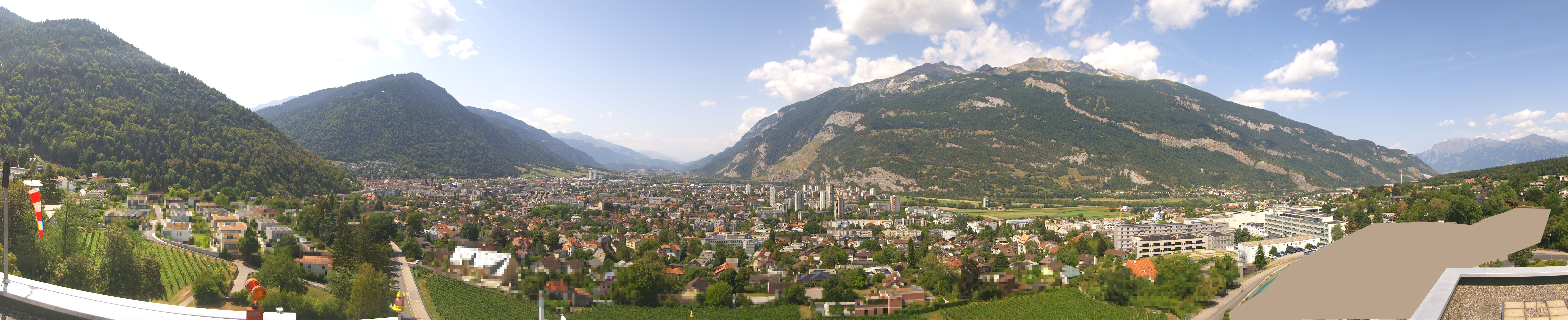Archiv Foto Webcam Panoramablick Chur