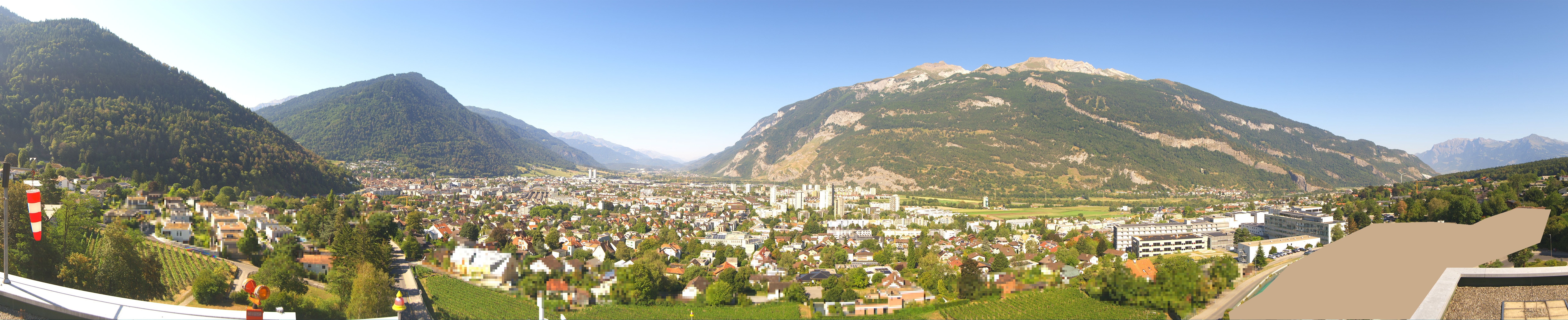 Archiv Foto Webcam Panoramablick Chur