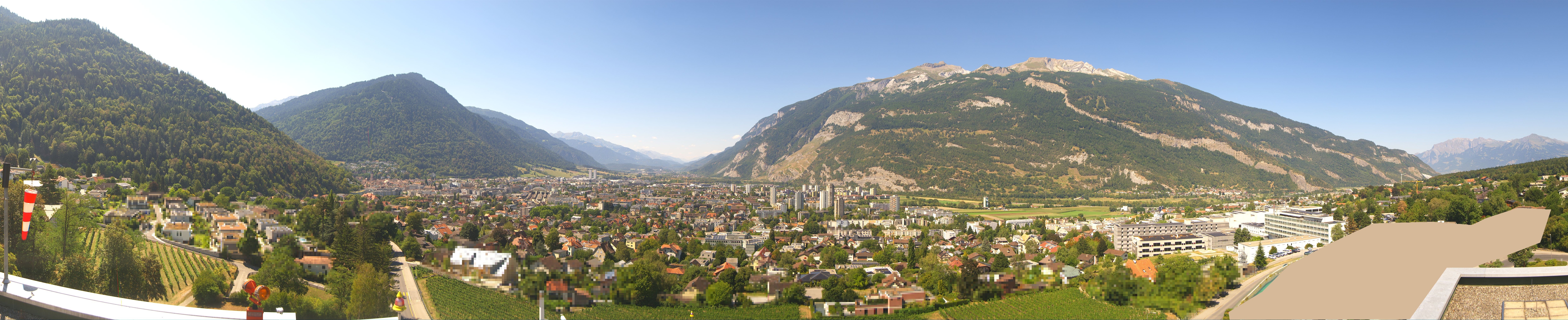 Archiv Foto Webcam Panoramablick Chur