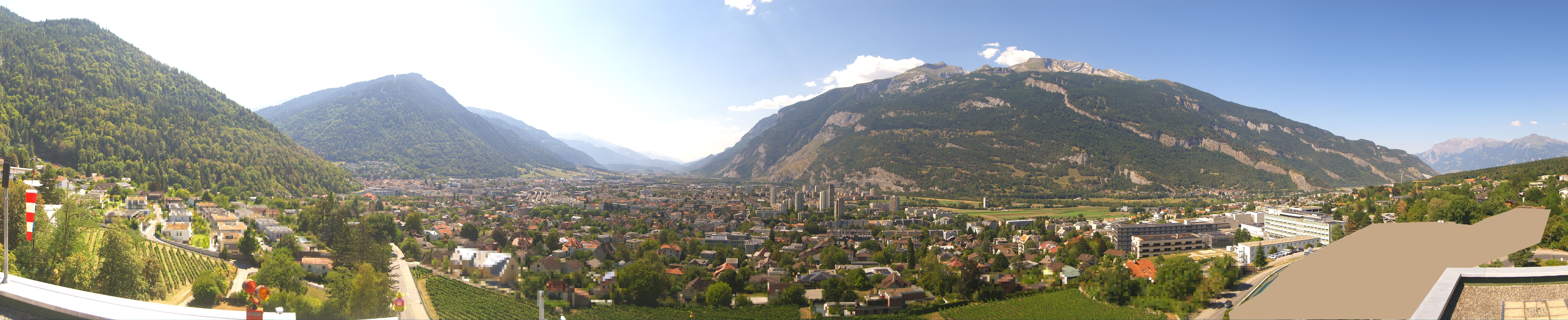 Archiv Foto Webcam Panoramablick Chur