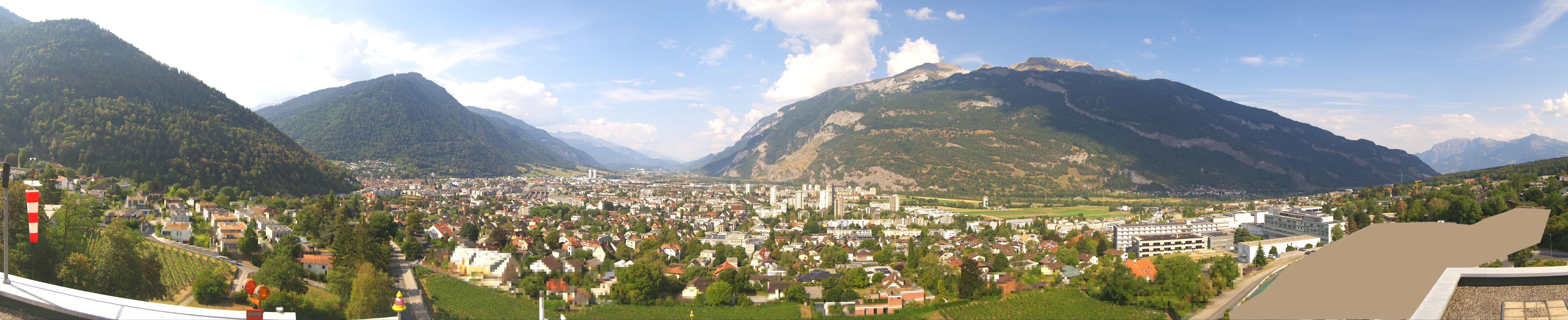 Archiv Foto Webcam Panoramablick Chur