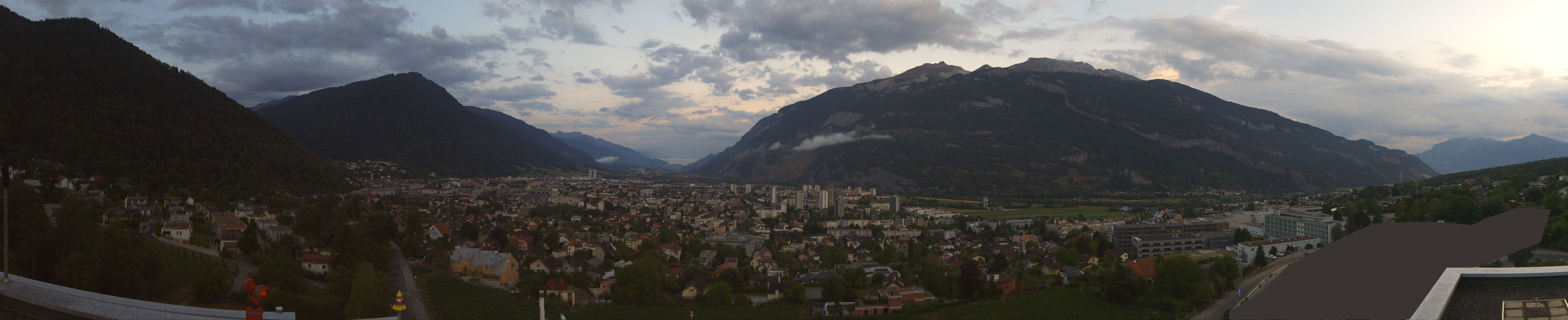 Archiv Foto Webcam Panoramablick Chur