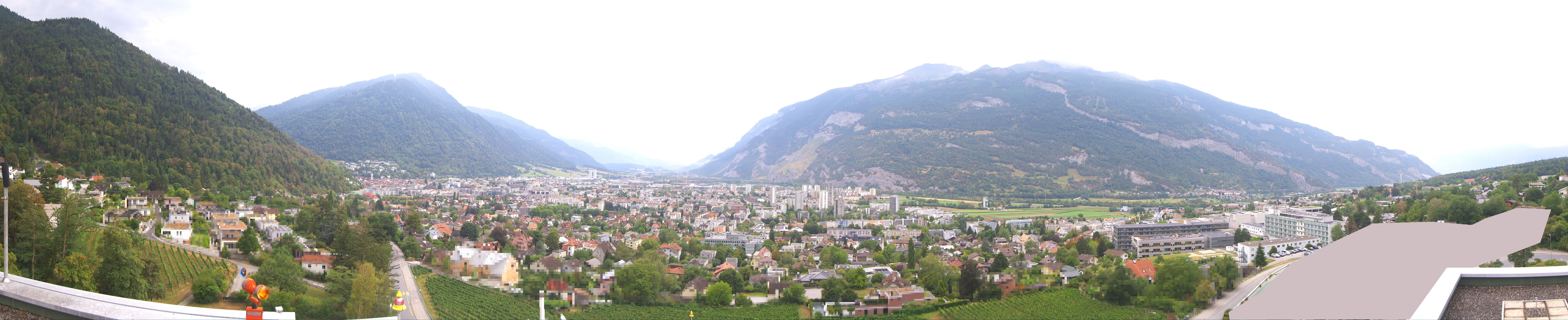 Archiv Foto Webcam Panoramablick Chur