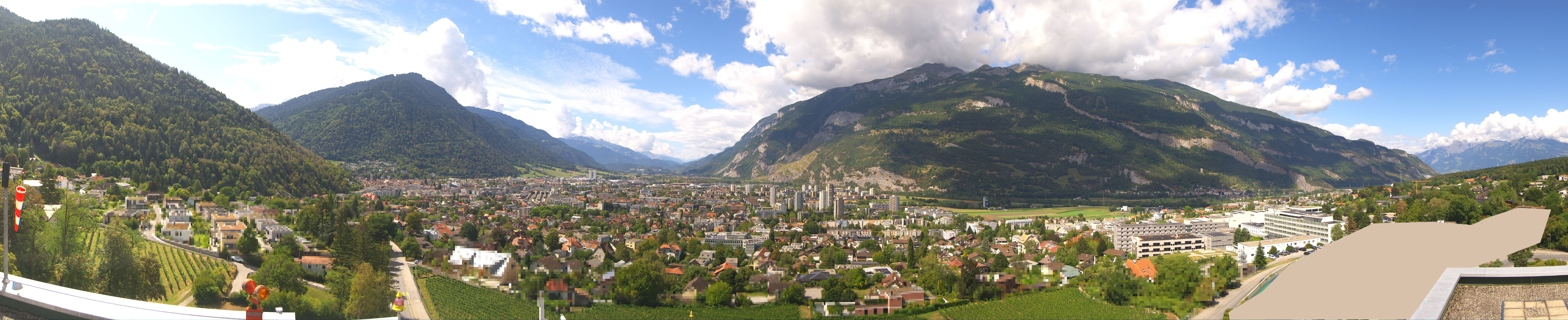 Archiv Foto Webcam Panoramablick Chur