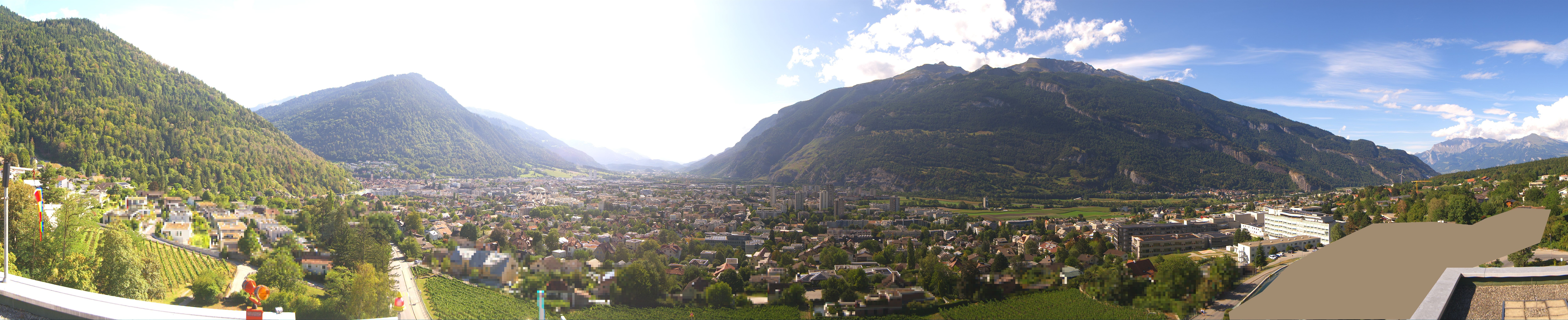 Archiv Foto Webcam Panoramablick Chur