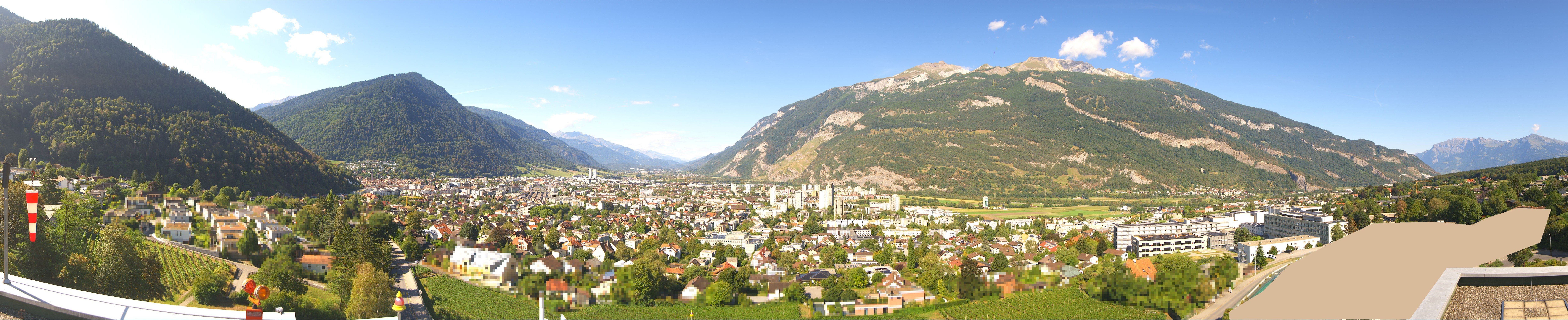 Archiv Foto Webcam Panoramablick Chur