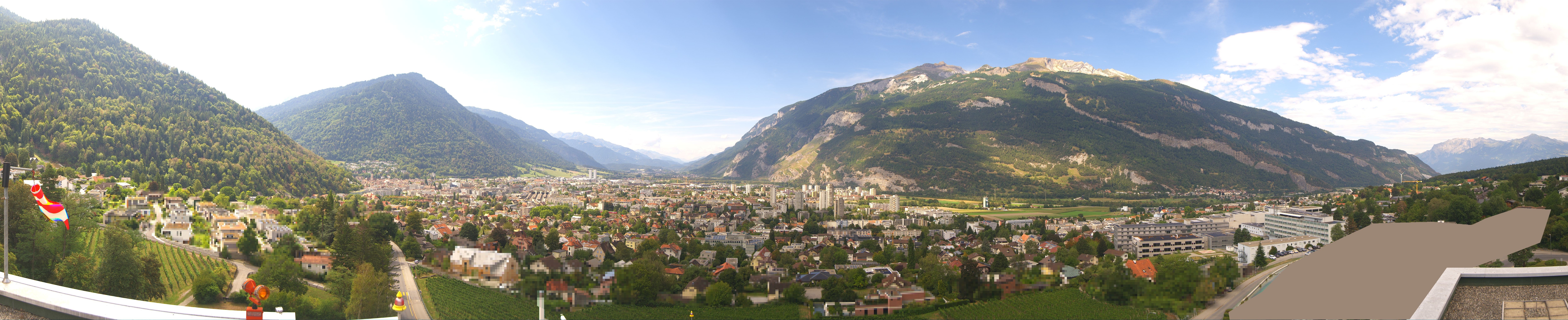 Archiv Foto Webcam Panoramablick Chur