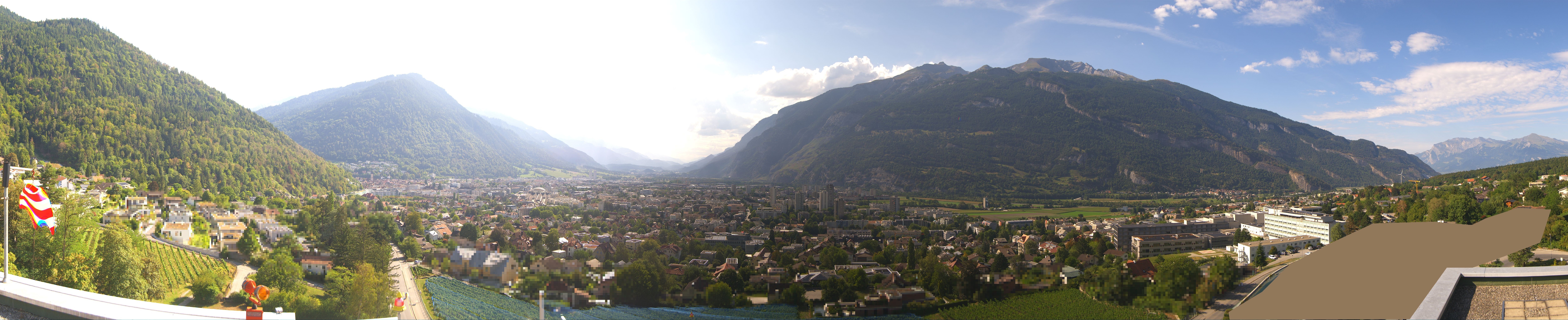 Archiv Foto Webcam Panoramablick Chur