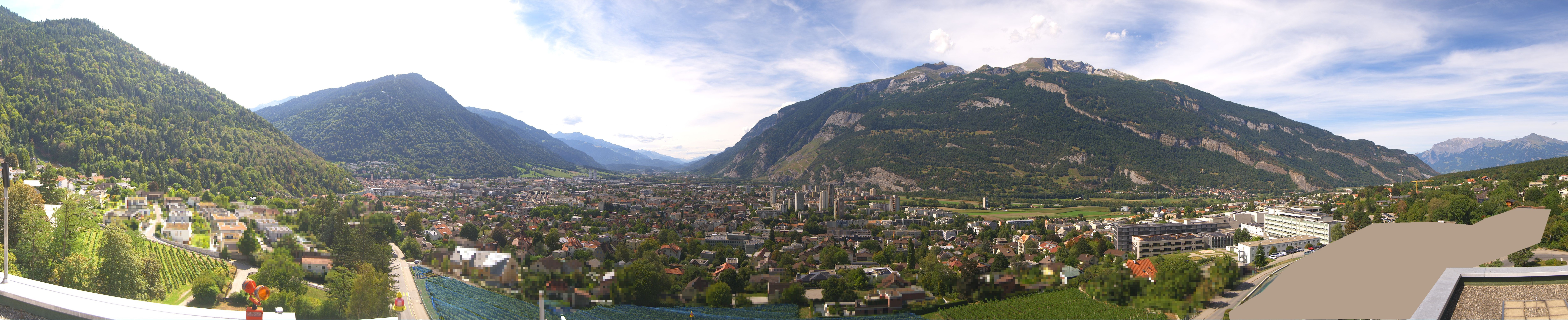 Archiv Foto Webcam Panoramablick Chur