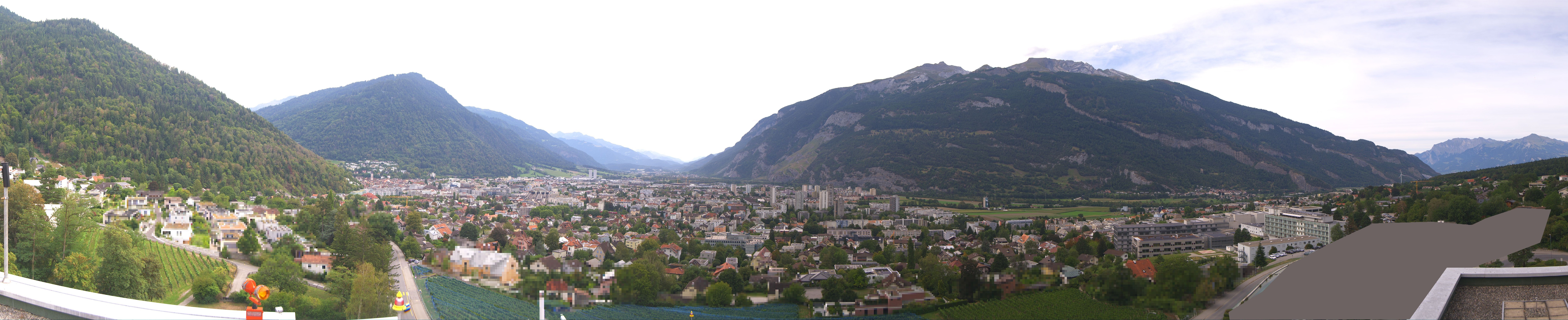 Archiv Foto Webcam Panoramablick Chur