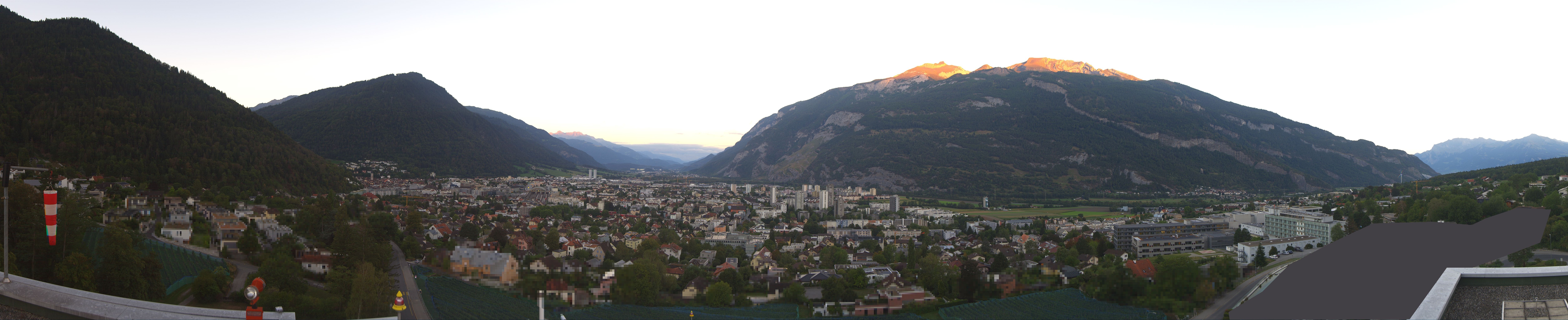 Archiv Foto Webcam Panoramablick Chur