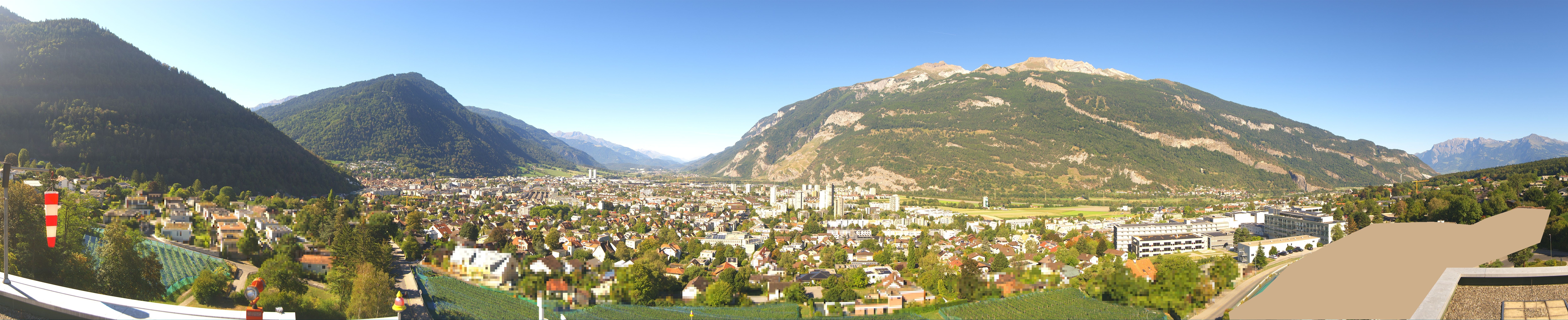 Archiv Foto Webcam Panoramablick Chur