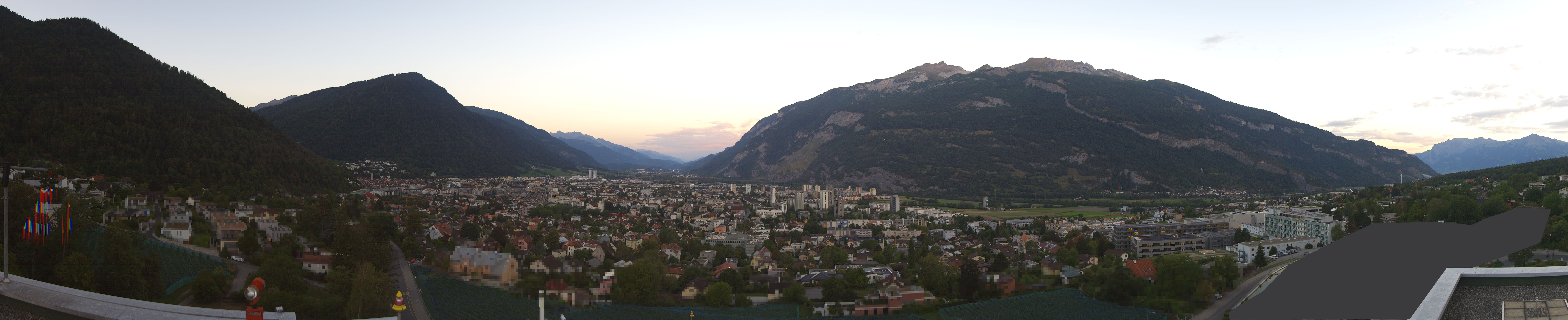 Archiv Foto Webcam Panoramablick Chur