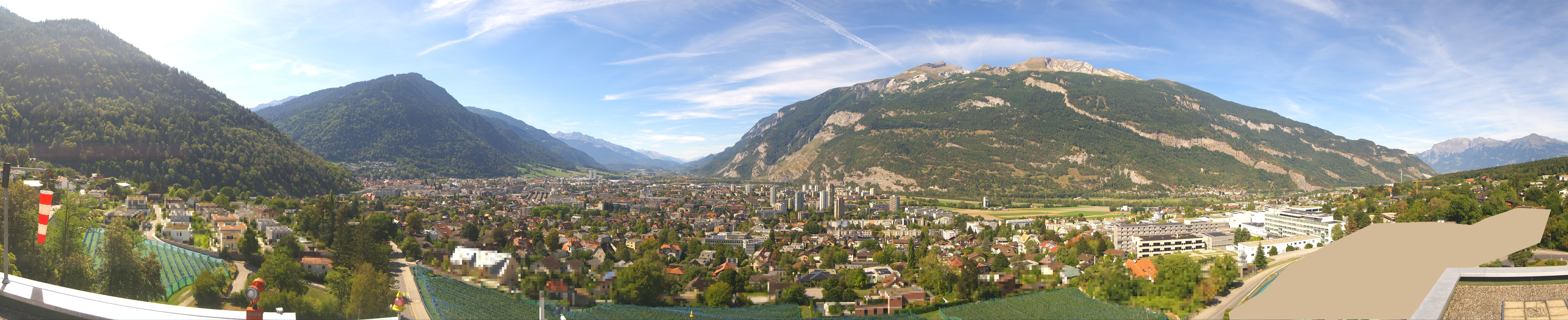 Archiv Foto Webcam Panoramablick Chur