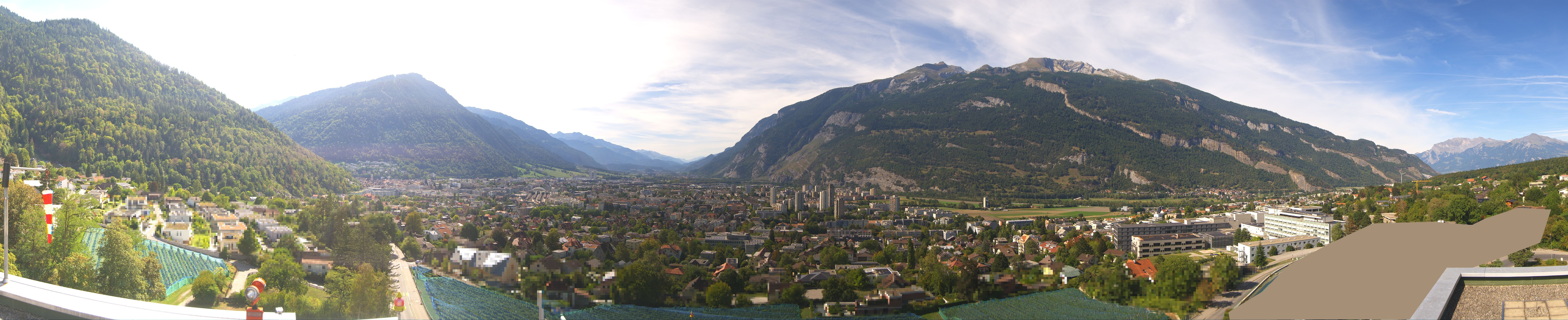 Archiv Foto Webcam Panoramablick Chur