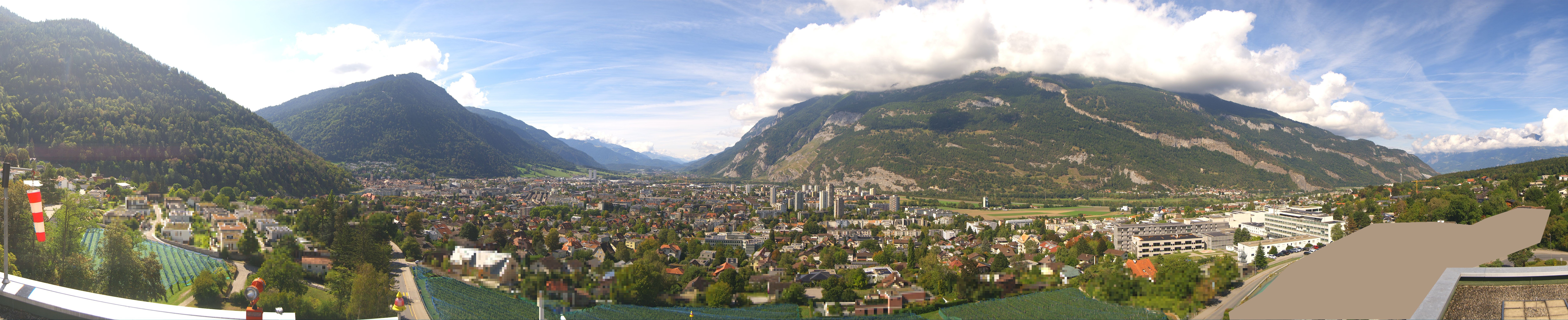 Archiv Foto Webcam Panoramablick Chur