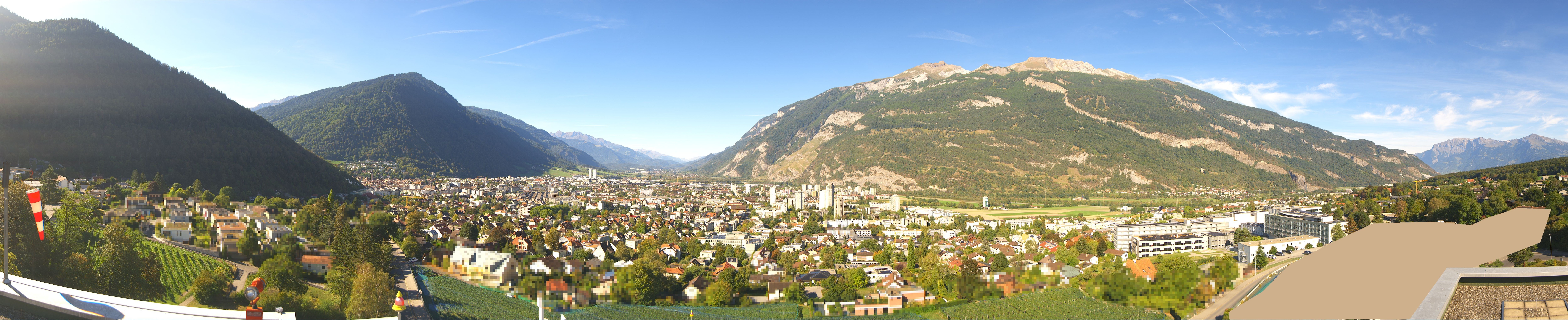Archiv Foto Webcam Panoramablick Chur