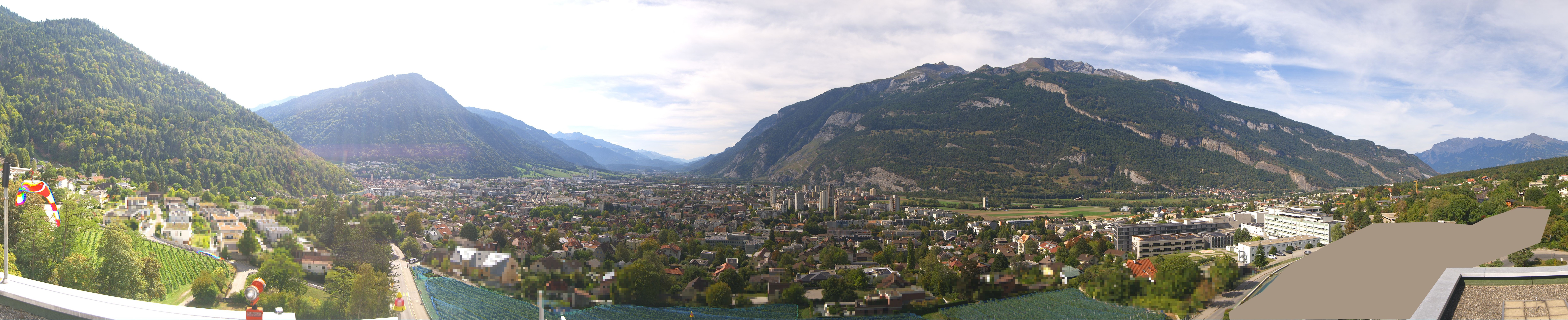 Archiv Foto Webcam Panoramablick Chur