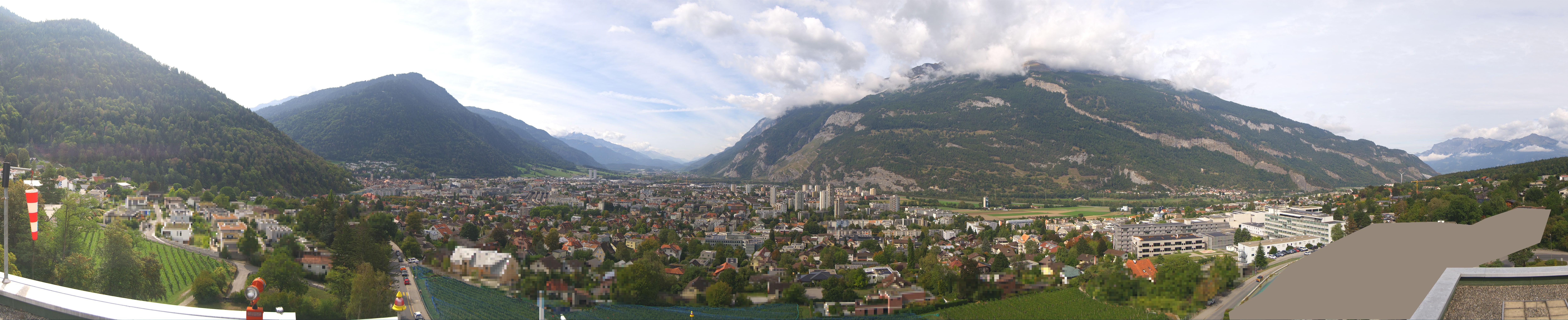 Archiv Foto Webcam Panoramablick Chur