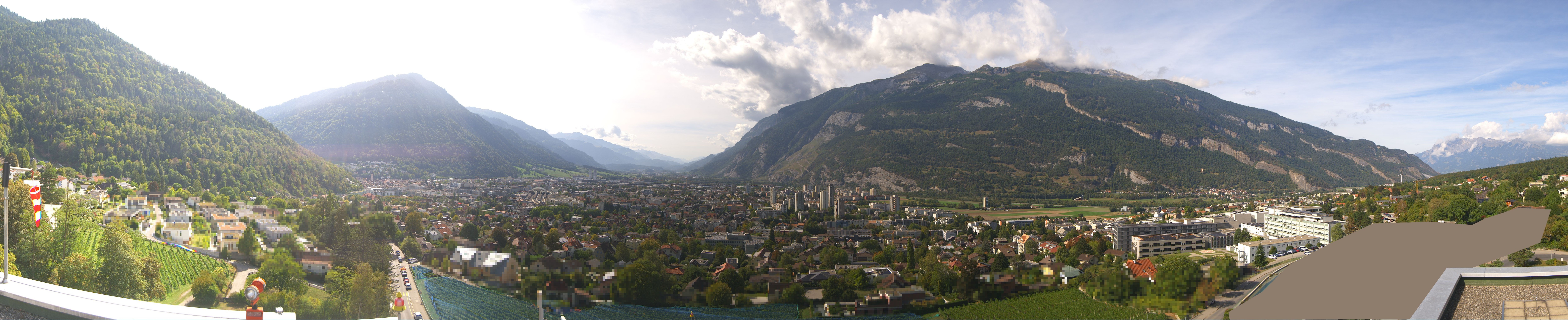 Archiv Foto Webcam Panoramablick Chur