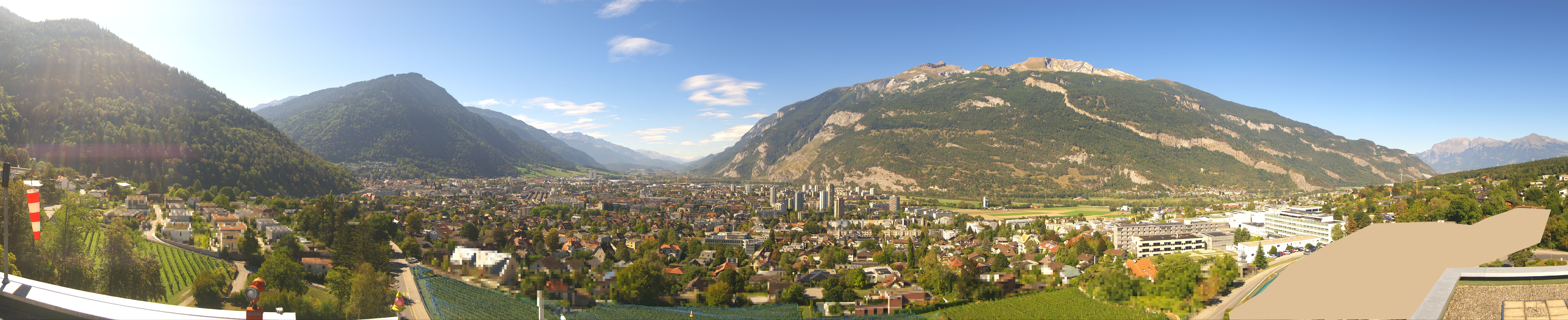 Archiv Foto Webcam Panoramablick Chur