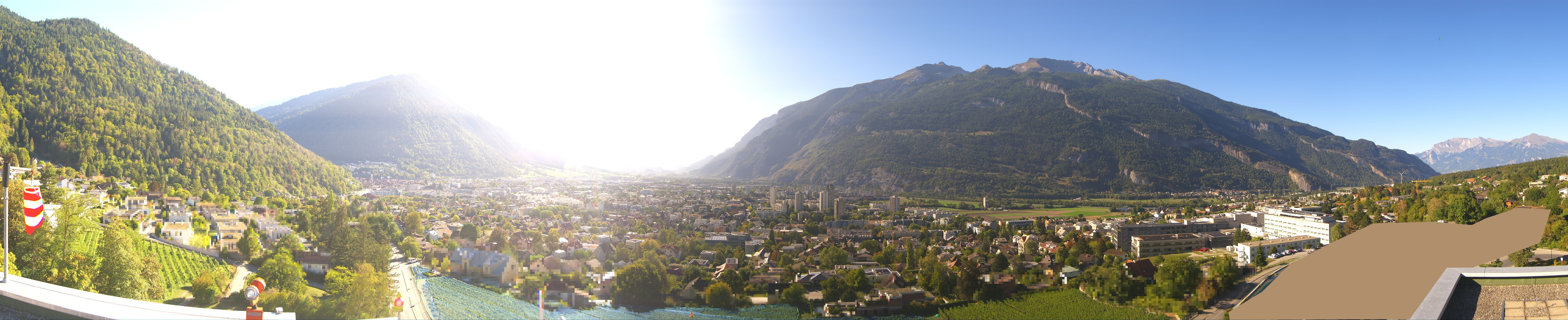 Archiv Foto Webcam Panoramablick Chur
