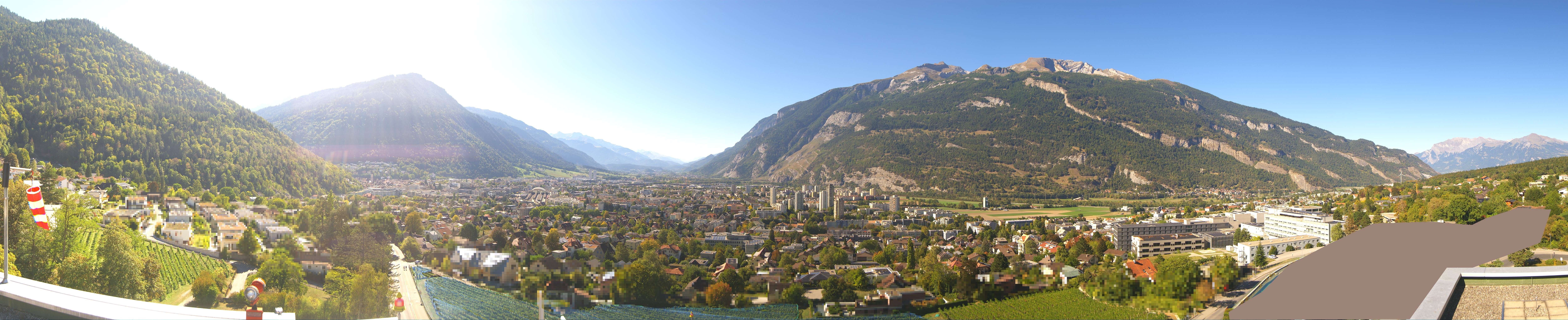 Archiv Foto Webcam Panoramablick Chur