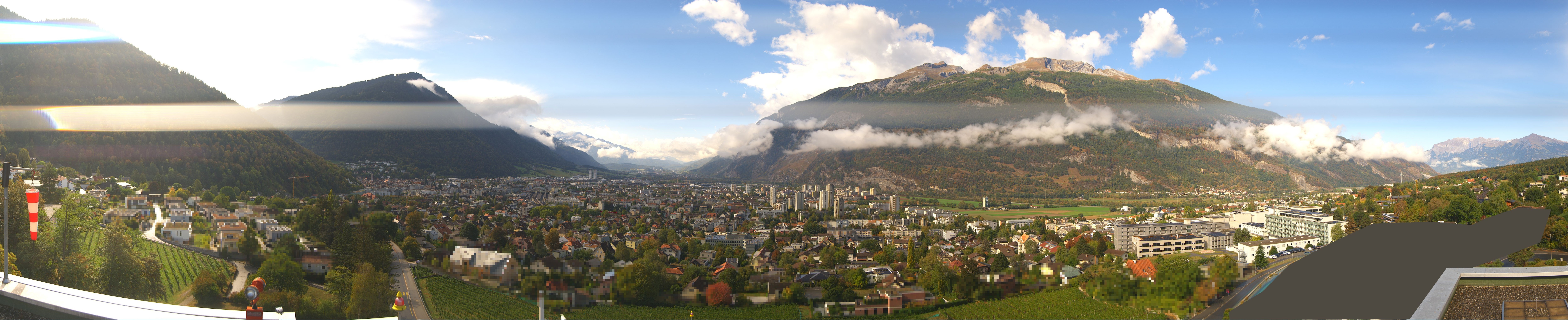 Archiv Foto Webcam Panoramablick Chur