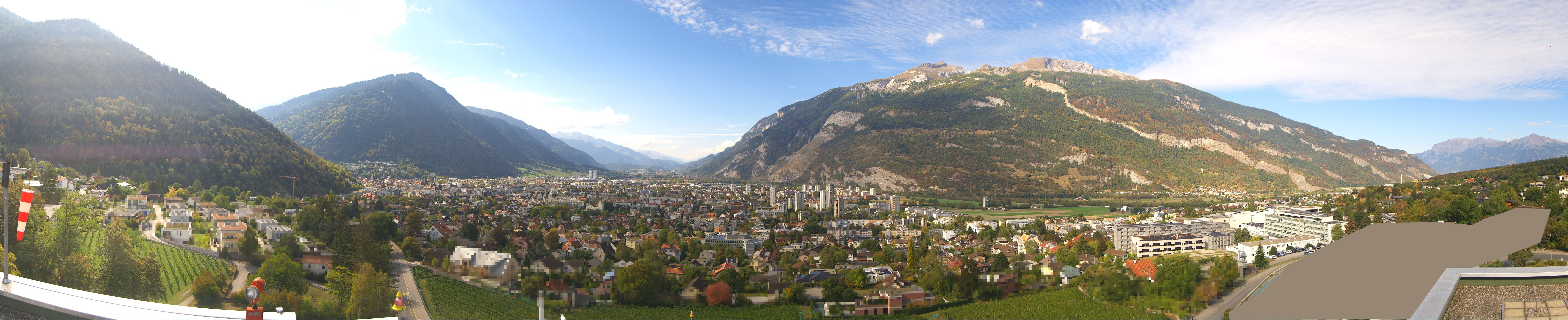 Archiv Foto Webcam Panoramablick Chur