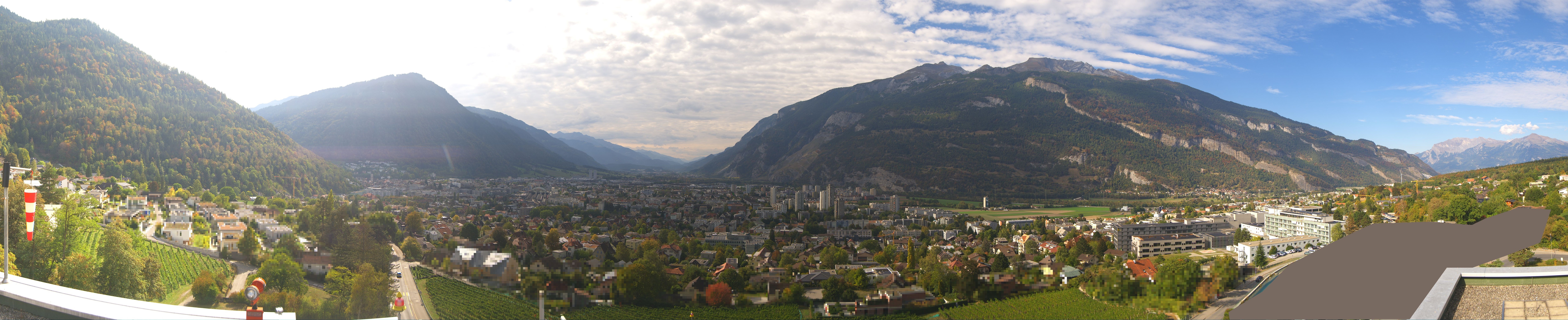 Archiv Foto Webcam Panoramablick Chur