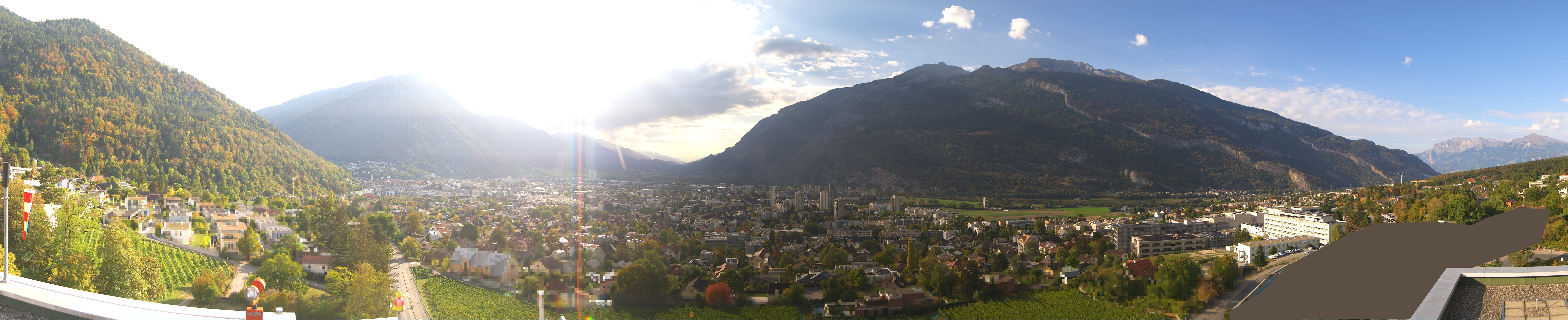 Archiv Foto Webcam Panoramablick Chur