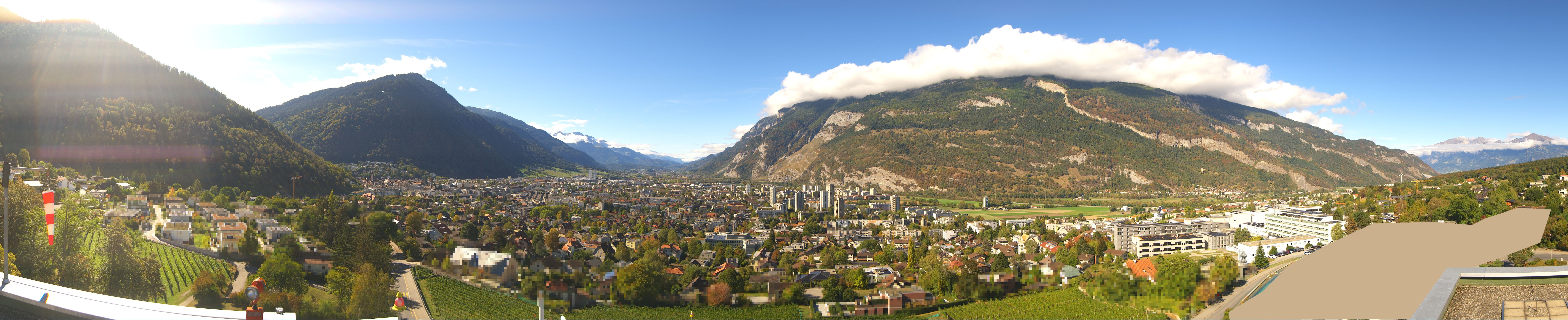 Archiv Foto Webcam Panoramablick Chur
