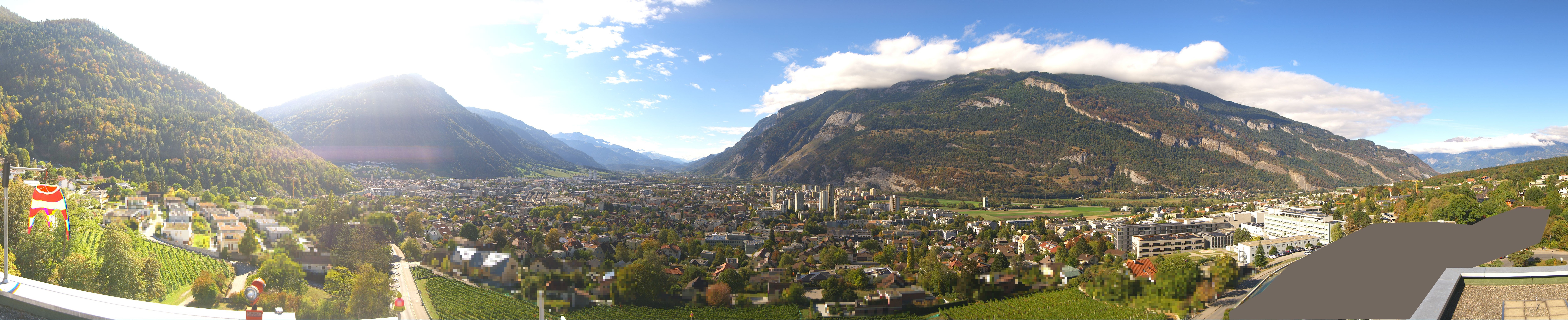 Archiv Foto Webcam Panoramablick Chur
