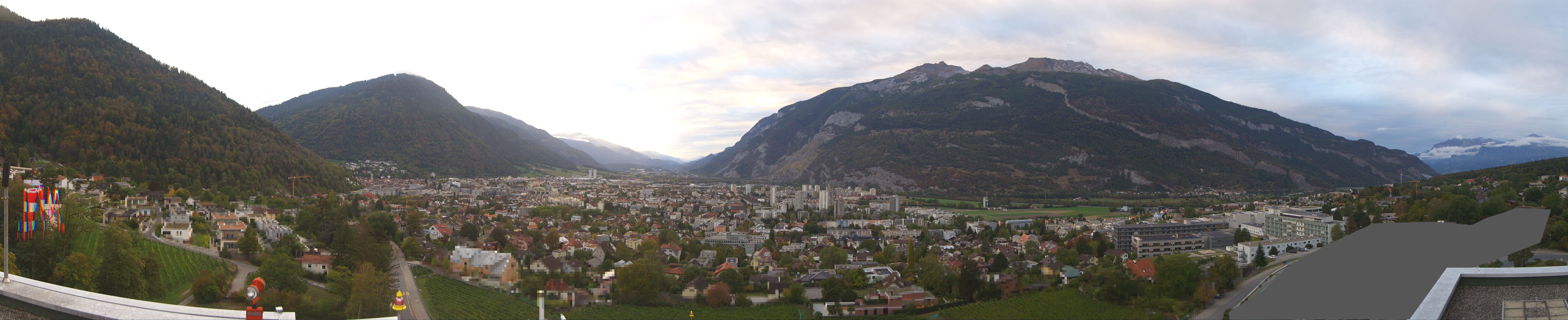 Archiv Foto Webcam Panoramablick Chur